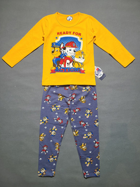 Bộ thun tay dài in paw patrol đội chó cứu hộ vải cotton cao cấp mềm mại dày vừa ấm áp cho bé trai. size 70-95 tuong ứng bé  16-36kg </Br>
Chất vải cotton cao cấp, mềm mại, co dãn tốt, hình in thấm trong từng sợi vải nên không bong tróc, ấm áp cho bé trai </Br>
Bé mac đi chơi dà lạt, di ra ngoài khi trời lạnh hoac mặc ngủ máy lạnh dều duoc ạ </Br>
Hàng QC loại 1, bao đẹp, màu sắc giống hình chụp tại shop </Br>
70: 15-18kg </Br>
75: 18-22kg </Br>
80: 23-26kg </Br>
85: 25-29kg </Br>
90:: 29-33kg </Br>
95L 33-36kg </Br>
gia 135-145k