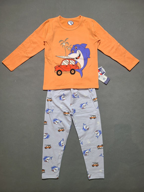 Bộ thun tay dài in cá mập vải cotton cao cấp mềm mại dày vừa ấm áp cho bé trai. size 70-95 tuong ứng bé  16-36kg </Br>
Chất vải cotton cao cấp, mềm mại, co dãn tốt, hình in thấm trong từng sợi vải nên không bong tróc, ấm áp cho bé trai </Br>
Bé mac đi chơi dà lạt, di ra ngoài khi trời lạnh hoac mặc ngủ máy lạnh dều duoc ạ </Br>
Hàng QC loại 1, bao đẹp, màu sắc giống hình chụp tại shop </Br>
70: 15-18kg </Br>
75: 18-22kg </Br>
80: 23-26kg </Br>
85: 25-29kg </Br>
90:: 29-33kg </Br>
95L 33-36kg </Br>
gia 135-145k