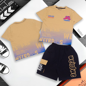 Bộ thun cotton túi hộp in loang size đại cồ cho bé trai 63-85kg màu kem hottrend. size 14-22 tương ứng bé 40-62kg </br>
Chất liệu thun coton 4 chiều, hàng công ty chính phẩm loại 1, co dãn thấm hút mồ hôi </br>
Phong cách túi hộo,  áo in loang 2 mặt trước sau, quần lửng túi hộp đứng form, </Br>
bé trai lớn đi hoc đi chơi đi du lịch dều tiện lợi, năng động tự tin </br>
bảng size tham khảo </br>
14: 40-45kg </br>
16: 45-50kg </br>
18: 50-54kg </br>
20: 54-58kg </br>
22: 59-63kg </br>
gia 160-180k