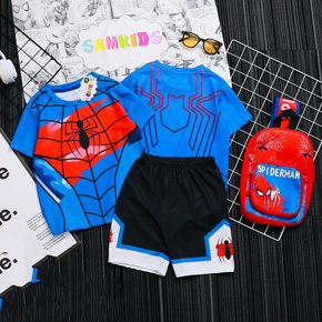 Bộ thun cotton lạnh 3d mềm mát người nhện spiderman kèm túi đeo chéo cho bé đi du lịch đi chơi. size 3-10 cho bé từ 11-28kg </br>
Chất liệu thun lạnh Hàn quốc in 3d mềm mát, in trước sau 2 mặt, quần thun 2 da đứng form </br>
kèm thêm 1 balo kích thước 26cm, thích họp cho bé di du lịch, d0i chơi, treking mùa hè ( dựng duoc 1 hop sữa, 1 bộ quần áo, bánh kẹo...) </br>
bảng size tham khảo </br>
3: 11-13kg </br>
4: 13-15kg </br>
5: 15-17kg </br>
7: 18-21kg </br>
8: 21-23kg </br>
9: 23-26kg </br>
10: 26-30kg </br>
