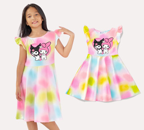 Đầm thun cotton loang 7 săc cầu vồng form xòe in kuromi melody dễ thương mát mẻ bé gái. size 4-14 cho bé gái 14-40kg </br>
Toàn thân chất liệu thun cotton 4 chiều mềm mại, thoáng mát, thấm hút mồ hôi, tùng xòe 360 độ, dep nhẹ nhàng cho con gái</br>
Hình in sắc nét , không bong tróc họa tiết hoạt hình kumori melody kittty mà các bé yêu thích </br>
bảng size tham khảo </br>
4: 14-17kg </br>
6: 17-20kg </br>
8: 21-24kg </br>
10: 24-28kg </br>
12: 29-33kg </br>
14: 34-40kg </br>
gia 170-190k tùy size
