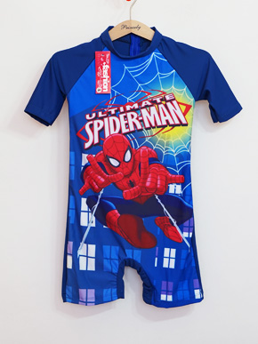 Đồ bơi liền thân siêu nhân người nhện Spider man anh hùng. size 3,4,5,6 bé từ 13-33kg, thun poly ester co dãn tốt, không thấm nước, hình in 3D sắc nét, hàng việt nam chất lượng cao
