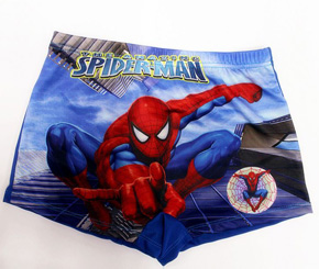 Quần bơi người nhện bé trai cho bé đi biển đi bơi. size M, L , XL bé từ 10-21kg, thun polyester co dãn , cho bé đi biển đi bơi, Việt Nam