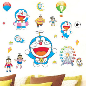 Decal dán tường Doreamon khinh khí cầu. * Decal dán tường giúp không gian của bạn thêm phần sinh động và ngộ nghĩnh </Br>
* Phù hợp với nhiều không gian như phòng khách, phòng ngủ, phòng trẻ em,...</Br>
* Hình ảnh ngộ nghĩnh, đáng yêu mang đến không gian thật sinh động và tươi tắn cho tổ ấm của bạn.</Br>
Sản phẩm không bị phai màu, dễ dàng lau rửa
kích cỡ : 50*70cm