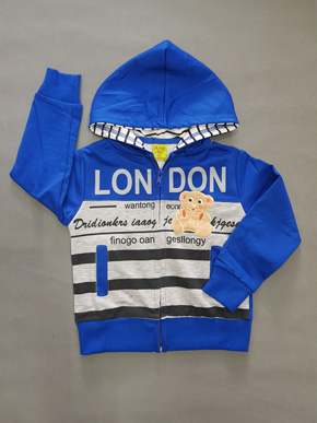 Áo khoác sọc thêu gấu dễ thương bé trai. size 1-8t, bé 10-25kg. vải thun cotton da cá phối sọc, độ dày vừa phải, hình thêu gấu dể thương bé trai. Việt Nam