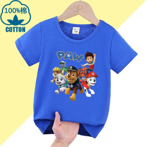Áo thun cotton bé trai in hoạt hình paw patrol biệt đội cứu hộ. size 120-150, tương ứng bé 18-34kg </Br>
Vải thun cotton 99%, co dãn 2 chiều, mềm mại , thấm mồ hôi </Br>
* Hình in hoạt hình paw patrol biệt đội chó cứu hộ mà cá bé trai yêu thích </Br>
* form suông đơn giản, bé trai hay gái đều duoc </Br>
* hàng Quảng Châu, </Br>
Bảng size tham khảo : </BR>
120: 18-23kg </Br>
130: 22-27kg </Br>
140: 27-30kg </Br>
150: 30-34kg
