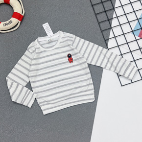 Áo thun len sọc tay dài mềm mại co dãn tốt cho bé trai 8-40kg. size 1-14t, tương ứng bé 8-40kg , vải thun len sọc co dản, mềm mại, thấm hút mô hôi, bo mềm dễ chịu, hình thêu nhỏ dễ thương cho bé trai, Việt Nam </Br>
Bảng size tham khảo </Br>
1: 8-10kg </Br>
2: 10-12kg </Br>
3: 12-14kg </Br>
4: 14-16kg </Br>
5: 15-17kg </Br>
6: 17-19kg </Br>
7: 19-21kg </Br>
8: 21-24kg </Br>
9: 24-26kg </Br>
10: 26-28kg </Br>
11: 28-32kg </Br>
12: 31-34kg</Br>
13: 34-37kg </Br>
14: 38-43kg</Br>
gia 80-100k tùy size


