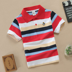 Áo thun cotton sọc cổ bẻ cao cấp màu xanh đỏ nam tính cho bé trai. size 6-24 tương ứng bé trai 12-45kg </BR>
* vải thun 100% cotton sọc dệt  mềm mại, thấm hút mồ hôi, cổ bẻ lịch sự và hình thêu tạo điểm nhấn </Br>
* hàng QC cao cấp, bao đẹp 100% như hình </Br>
bảng size tham khảo, form chuẩn </Br>
6: 11-14kg </Br>
8: 13-16kg </Br>
10: 17-20kg</Br>
12: 20-23kg </Br>
14: 23-27kg </BR>
16: 26-30kg </BR>
18: 30-33kg </Br>
20: 34-39kg </Br>
22: 39-43kg </Br>
24: 43-48kg </Br>
gia 125-150k