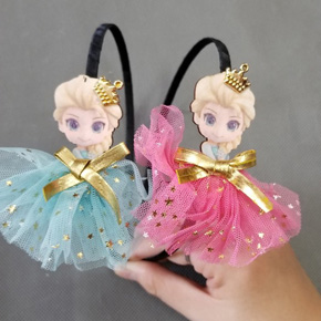 Băng đô công chúa ELsa cho bé gái. freesize bé 2-12t, màu hồng và xanh công chúa elsa xinh xắn cho bé gái