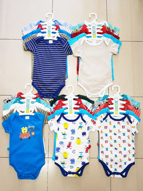 Combo 5 body liền quần thun cotton dễ thương cho bé trai ( màu ngẫu nhiên). size 3,6,9,12 bé 5-12kg vải thun cotton mềm mại, co dãn, hình in sọc và thú cưng dễ thương, nam tính cho bé trai nhỏ mặc xuân hè, set gồm 5 body nguyên móc, màu ngẫu nhiên theo size, hiệu Cocacon Mother Việt Nam 