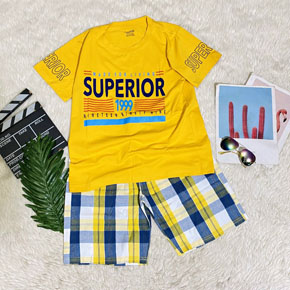 Bộ áo thun cotton quần caro size đại cồ superior cho bé trai lớn 40-65kg. size 14-22 và 24-26 tuong ứng 40-85kg </Br>
Chất liệu vải thun cotton 4 chiều mềm mát, quần caro đứng form cho con trai lớn thoái mái mà vẫn tự tin, nam tính , đi học thêm, hoc anh Văn, đi chơi </Br>
bảng size tham khảo </Br>
14: 35-40kg </Br>
16: 40-45kg </Br>
18: 45-50kg </Br>
20: 50-55kg </Br>
22: 56-63kg </Br>
24: 64-70kg </Br>
26: 70-78kg </Br>
28: 79-85kg </Br>
Giá 170-185k 1 bộ tùy size
