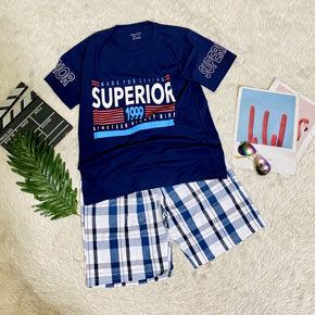 Bộ áo thun cotton quần caro size đại cồ superior cho bé trai lớn 40-85kg. size 14-22 và 24-26 tuong ứng 40-85kg </Br>
Chất liệu vải thun cotton 4 chiều mềm mát, quần caro đứng form cho con trai lớn thoái mái mà vẫn tự tin, nam tính , đi học thêm, hoc anh Văn, đi chơi </Br>
bảng size tham khảo </Br>
14: 35-40kg </Br>
16: 40-45kg </Br>
18: 45-50kg </Br>
20: 50-55kg </Br>
22: 56-63kg </Br>
24: 64-70kg </Br>
26: 70-78kg </Br>
28: 79-85kg </Br>
Giá 170-185k 1 bộ tùy size
