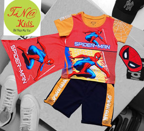 Bộ thun cotton người nhện spiderman kèm mặt nạ và khăn choàng bay bay cho bé trai. size 3-10 tương ứng bé 13-30kg </Br>
Chất vải thun cotton 4 chiều phối thun lạnh Hàn Quốc, mềm mát, thấm hút mồ hôi, co dãn , thoải mái cho bé khi mặc </Br>
* bộ gồm 1 áo, 1 quần 1 khăn choàng và 1 mặt nạ spiderman cho bé ( không có nón giày) </Br>
bảng size tham khảo </Br>
3: 11-14kg </Br>
4: 13-15kg </Br>
5: 15-17kg </Br>
6: 17-19kg </Br>
7: 19-22kg </Br>
8: 22-25kg </Br>
9: 25-28kg </Br>
10: 27-31kg
