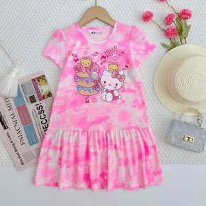 Đầm thun cotton in kitty trái tim dễ thương cho bé gái. size 2-12t, bé 12-34kg </Br>
* vải thun cotton loang tự nhiên mềm mát, co dãn, hàng lên từ chất liệu hàng xuất </Br>
* hình in 3d hoạt hình pony, elsa, công chúa, unicorn ... mà các bé yêu thích </Br>
bảng size tham khảo :</BR>
2-4: 12-15kg </Br>
4-6: 15-19kg </BR>
6-8: 19-22kg </Br>
8-10: 23-26kg</Br>
10-12: 26-30kg </Br>
12-14: 30-35kg
