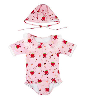 Bộ đồ bơi bikini trái dâu xinh kèm nón cho bé gái đi biển di bơi. size ,  L,   tương ứng bé gái 12-15kg, </Br>
* vải thun polyester  co dãn tốt, mềm mại, </Br>
* Mẫu liền thân in họa tiết trái dâu, có tay ,, phối ren nhẹ nhàng điệu đà , kèm nón cho bé </Br>
* màu sắc hồng in dâu ngọt ngào ,đáng yêu cho bé gái </BR>
* bé đi biển, đi bơi, đều tiện lợi , hàng QC loại 1 cao cấp, 100% như hình </Br>
bảng size tham khảo </Br>
M: 10-13kg
L: 13-16kg  </Br>


