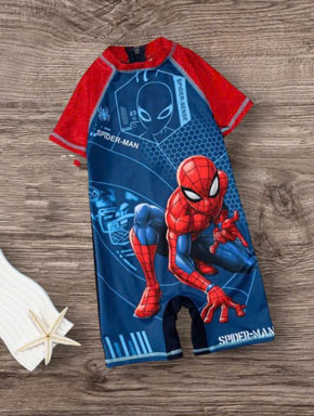 Đồ bơi liền thân người nhện spiderman cho bé trai đi biển di bơi. size 3-8 cho bé 12-26kg. chất liệu thun polyester mềm mại, co dãn tốt, chống thấm nước, dây kéo bản to chắc chắn, hình in spiderman người nhện cho bé đi biển di bơi </br>
bảng size tham khảo </br>
3: 12-14kg </br>
4: 14-16kg </br>
5: 16-18kg </br>
6: 18-20kg </br>
7: 20-23kg</br>
8: 23-26kg