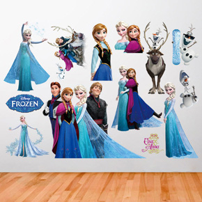 Decal dán tường công chúa Elsa và Anna mẫu mới. Decal dán tường giúp không gian của bạn thêm phần sinh động và ngộ nghĩnh </Br>
* Phù hợp với nhiều không gian như phòng khách, phòng ngủ, phòng trẻ em,...</Br>
* Hình ảnh ngộ nghĩnh, đáng yêu mang đến không gian thật sinh động và tươi tắn cho tổ ấm của bạn.</Br>
Sản phẩm không bị phai màu, dễ dàng lau chùi và thay đổi decal mới, có thể dán trên gạch men hoặc tường.</Br>
Chất liệu keo trong cán lụa bóng, dày, độ bám dính tốt, không gây hại đến sức khoẻ, thân thiện với môi trường.</Br>
kích cỡ : 50*70cm