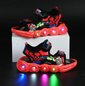 Giày sandal siêu nhân Gaus và người nhện spiderman chớp đèn sáng cho bé trai. size 27-31 tương ứng bé 2-6 tuổi </Br>
* Chất liệu simili, hình in và thêu họa tiết siêu nhân Gaus và người nhện spiderman bé trai </BR>
* giày chớp đèn, cho bé đi học đi chơi, thoáng mát nhẹ nhàng êm chân </Br>
Hàng Qc loai 1 100% như hình </Br>
bảng size tham khảo, form giày chuẩn, các thông số đo theo chiều dài giày, lòng chân bé ( từ gót chân đén ngón cái chân  </Br>
size 26 giày 17.5cm, lòng chân 16cm </Br>
size 27 giày 18cm, lòng chân 17cm </Br>
size 28 giày 19cm, lòng chân 17.5cm </Br>
size 29 giày 19.5cm, lòng chân 18cm </Br>
size 30 giày 20cm, lòng chân 18.5cm </Br>
size 31 giày 20,5 lòng chan 19cm

