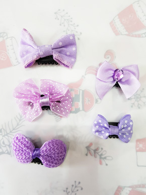 Combo 5 kẹp nơ bi tím cho bé gái nhỏ ít tóc làm điệu. freesize bé 6 tháng đến 3 tuổi, thiết kế đặc biệt dành riêng cho bé gái nhỏ ít tóc, thích làm điêu, chụp hình, mềm mai, họa tiết bi, nơ, hoa dễ thương, 
