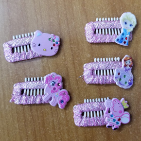 commbo 5 kẹp elsa kitty, công chúa peppa bé gái nhỏ. freesize bé 6 tháng dến 2t, loại đặc biệt dành cho bé ít tóc