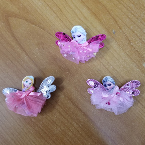 Kẹp tóc elsa , công chúa tóc mây cánh bướm. freesize bé 2-9t, họa tiết elsa, công chúa tóc mây cánh bướm