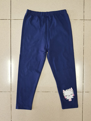 Quần legging dài thêu mèo dễ thương bé gái. size 1-10t , bé 8-25kg, vải thun cotton 4 chiều co dãn tốt, hình thêu mèo dể thương, vải mịn đẹp, form chuẩn, Việt Nam
