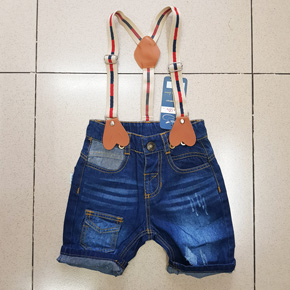 Quần short jean dây đeo phối túi cho bé trai diện tết. size 80-140 bé 8-24kg, vải jean coton cod dãn nhẹ, jean mềm mai,  kèm dây đeo phối túi cho bé trai diên Noel và tết, Việt Nam