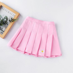 Chân váy quần xếp ly màu HỒNG thêu hoa cho bé gái đi chơi đi múa. size 110-160 cho bé 15-45kg, </br>
 chất liệu vải chuyên dụng cho váy, dày vừa, lên form đứng rất đẹp </br>
kiểu dáng xếp ly, lưng thun mềm mại, màu đen thêu hoa rất dễ phối áo,. form váy dài vừa dến gối hoac trên gối chút tùy chiều cao bé </br>
Chân váy có quần trong dễ mặc, bé mac di hoc anh văn, đi chơi , đi múa, thoải mái tiện lợi </br>
bảng size tham khảo </br>
110: 15-19kg </br>
120: 20-24kg </br>
130: 24-28kg </br>
140: 28-34kg </br>
150: 35-40kg </Br>
160: 40-46kg </br>
gia 145-165k